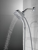 Delta 58474-PR25 Universal Showering Components H2Okinetic In2ition 5-Setting Two-in-One Shower, Lumicoat Chrome