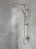 Delta 58410-SS-PR Universal Showering Components Emerge 18" Angular Shower Column, Lumicoat Stainless