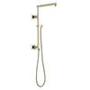 Delta 58410-PN-PR Universal Showering Components Emerge 18" Angular Shower Column, Lumicoat Polished Nickel