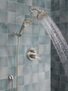55386-SS-PR Universal Showering Components 3-Setting Wall Mount Handshower, Lumicoat Stainless