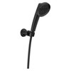 Delta 55386-BL Universal Showering Components 3-Setting Wall Mount Handshower, Matte Black