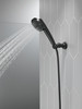 Delta 55386-BL Universal Showering Components 3-Setting Wall Mount Handshower, Matte Black