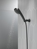 Delta 55386-BL Universal Showering Components 3-Setting Wall Mount Handshower, Matte Black