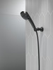 Delta 55386-BL Universal Showering Components 3-Setting Wall Mount Handshower, Matte Black