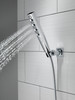 Delta 55140-PR Universal Showering Components H2OKinetic Hand Shower 1.75 GPM Wall-Mount 4S, Lumicoat Chrome