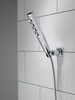 Delta 55140-PR Universal Showering Components H2OKinetic Hand Shower 1.75 GPM Wall-Mount 4S, Lumicoat Chrome