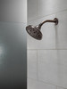 52669-RB Universal Showering Components H2Okinetic 5-Setting Traditional Raincan Shower Head, Venetian Bronze