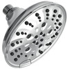 52669-PR Universal Showering Components H2Okinetic 5-Setting Traditional Raincan Shower Head, Lumicoat Chrome