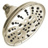 52669-PN-PR Universal Showering Components H2Okinetic 5-Setting Traditional Raincan Shower Head, Lumicoat Polished Nickel