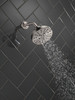 Delta 52668-SS-PR Universal Showering Components 5-Setting H2OKinetic Round Cont Raincan, Lumicoat Stainless