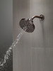 52668-RB Universal Showering Components H2Okinetic 5-Setting Contemporary Raincan Shower Head, Venetian Bronze