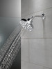 Delta 52668-PR Universal Showering Components 5-Setting H2OKinetic Round Cont Raincan, Lumicoat Chrome