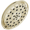 Delta 52487-PN-PR Universal Showering Components H2Okinetic 4-Setting Shower Head with Ultrasoak, Lumicoat Polished Nickel