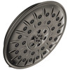 Delta 52487-KS-PR Universal Showering Components H2Okinetic 4-Setting Shower Head with Ultrasoak, Lumicoat Black Stainless