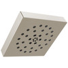 Delta 52484-SS-PR Universal Showering Components H2Okinetic 4-Setting Shower Head with UltraSoak, Lumicoat Stainless