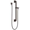 51500-RB Universal Showering Components Adjustable Slide Bar / Grab Bar Assembly with Elbow, Venetian Bronze