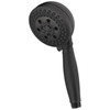 59445-BL-PK Universal Showering Components H2Okinetic 5-Setting Hand Shower, Matte Black