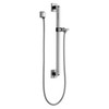 51500Universal Showering Components Adjustable Slide Bar / Grab Bar Assembly with Elbow, Chrome
