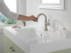 597-SSPD-DST Cassidy Single Handle Pull Down Bathroom Faucet, Stainless