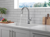 9191T-AR-PR-DST Monrovia Single Handle Pull Down Kitchen Faucet with Touch2O Technology, Lumicoat Arctic Stainless