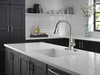 Delta 19802Z-SP-DST Lenta Single Handle Pull Down Kitchen Faucet, Spotshield Stainless