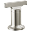 H590SS-PR Tetra Roman Tub Handles T Lever, Lumicoat Stainless