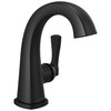 Delta 577-BLMPU-DST Stryke 6.44-in x 6.00-in x 7.38-in Single Handle Bathroom Faucet, Matte Black