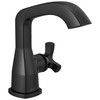 5766-BLLPU-DST Stryke 6.56-in x 6.00-in x 6.88-in Single Handle Bathroom Faucet, Matte Black