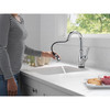 9678TL-DST Leland 9.13-in x 3.50-in x 14.56-in Touch2O Bar and Prep Faucet with Touchless Technology, Chrome