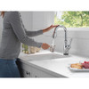9678TL-DST Leland 9.13-in x 3.50-in x 14.56-in Touch2O Bar and Prep Faucet with Touchless Technology, Chrome
