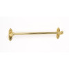 Alno Ribbon & Reed A8520-18-PB Towel Bar Traditional in Polished Brass
