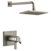 T17T299-SS-PR Pivotal TempAssure 17T Series H2Okinetic Shower Trim, Lumicoat Stainless