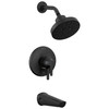 T17472-BL Galeon 17S Tub Shower Trim with H2OKinetic, Matte Black