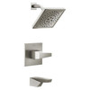 T14443-SS-PR Trillian 14 Series H2Okinetic Tub Shower Trim, Lumicoat Stainless