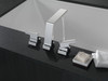 T2799-PR Pivotal Delta Pivotal Roman Tub Trim, Lumicoat Chrome