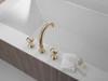 T2758-CZ Trinsic Delta Trinsic Roman Tub Faucet Trim, Champagne Bronze