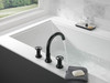 T2758-BL Trinsic Delta Trinsic Roman Tub Faucet Trim, Matte Black