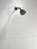 RP101842BL Modern Round Showerhead, Matte Black