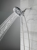 75687D Universal Showering Components In2ition 7-Setting Two-in-One Shower, Chrome
