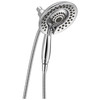 58569-PR-PK Universal Showering Components In2ition 5-Setting Two-In-One Shower, Lumicoat Chrome