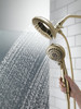 58569-CZ-PR-PK Universal Showering Components In2ition 5-Setting Two-In-One Shower, Lumicoat Champagne Bronze