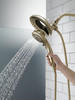 58569-CZ-PR-PK Universal Showering Components In2ition 5-Setting Two-In-One Shower, Lumicoat Champagne Bronze