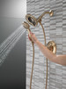 Delta 58499-CZ Universal Showering Components In2ition HSSH 1.75 GPM 4-Setting, Champagne Bronze