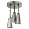 Delta 57140-SS25-L Universal Showering Components H2Okinetic Pendant Raincan Shower Head with LED Light, Stainless