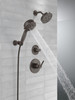 Delta 55884-RB Universal Showering Components 7-Setting Wall Mount Hand Shower with Cleaning Spray, Venetian Bronze