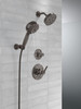 Delta 55884-RB Universal Showering Components 7-Setting Wall Mount Hand Shower with Cleaning Spray, Venetian Bronze