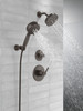 Delta 55884-RB Universal Showering Components 7-Setting Wall Mount Hand Shower with Cleaning Spray, Venetian Bronze