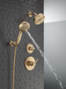 Delta 55884-CZ-PR Universal Showering Components 7-Setting Wall Mount Hand Shower with Cleaning Spray, Lumicoat Champagne Bronze