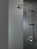 Delta 52688-SS-PR Universal Showering Components H2Okinetic 3-Setting Raincan Shower Head, Lumicoat Stainless