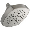 Delta 52663-SS Universal Showering Components 5-Setting H2Okinetic Shower Head, Stainless